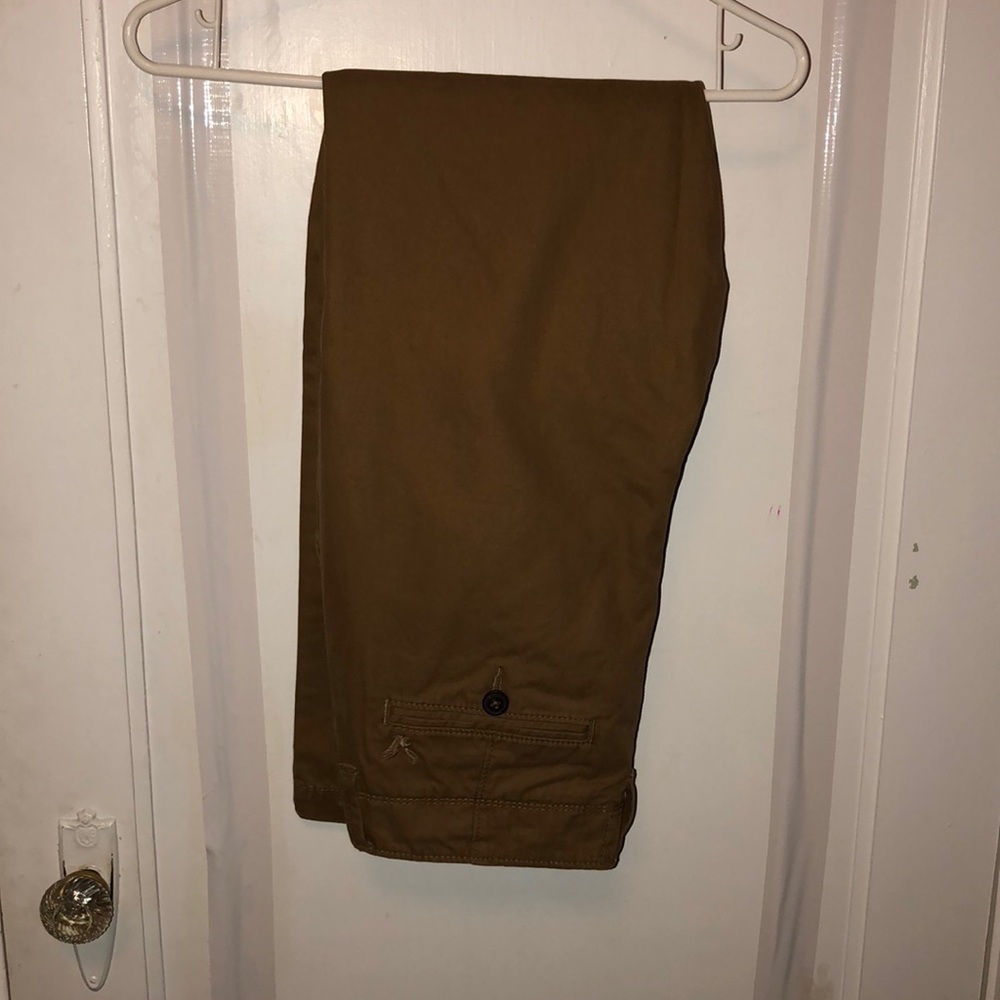 American Eagle khaki pants.
